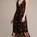 Anthropologie Floral Garden Stroll Midi Dress Size 10