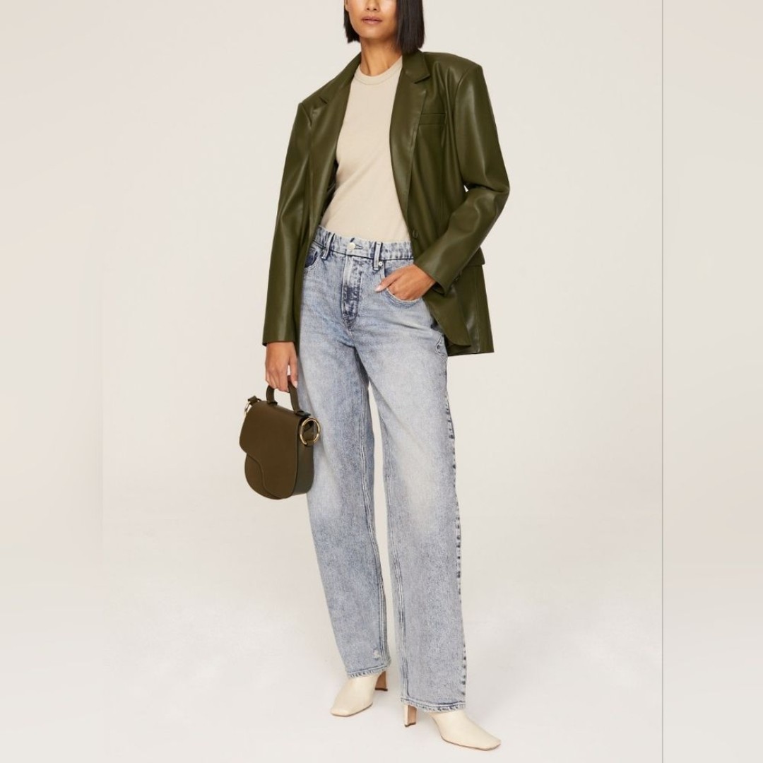 BLANKNYC Olive Green Money Maker Blazer