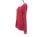 Vince Dark Red Crochet Knit Oversize Sweater M