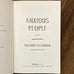 *ARC / Uncorrected Proof* Anxious People - Fredrik Backman (Atria, 2020)