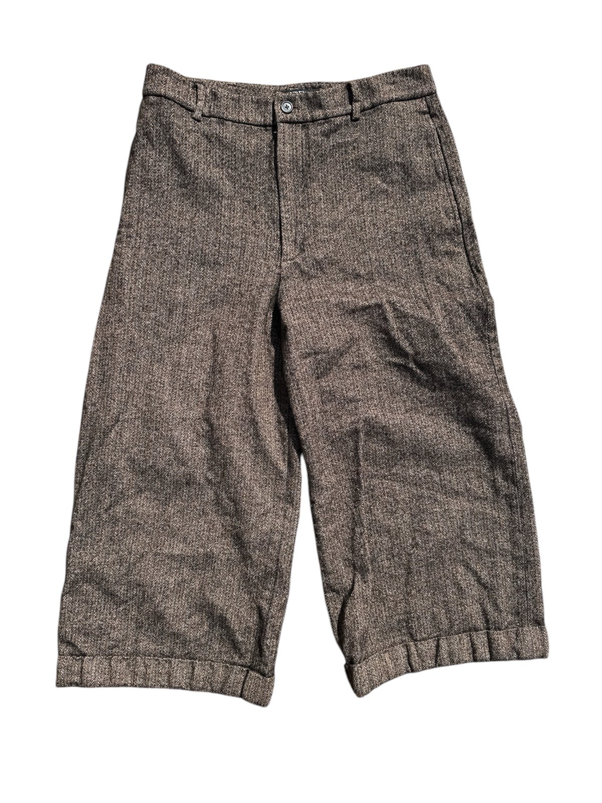 LAUREN Ralph Lauren Black Label Brown Wool Tweed Coolock Pants Women’s Size 14