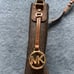 Michael Kors Women's Brown Jet Set Travel Large Logo Messenger Bag