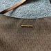 Michael Kors Women's Brown Jet Set Travel Large Logo Messenger Bag