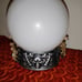 LIGHTED WITCH FORTUNE TELLER GLOBE HALLOWEEN DISPLAY PROP - TALKS MULTICOLOR
