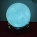 LIGHTED WITCH FORTUNE TELLER GLOBE HALLOWEEN DISPLAY PROP - TALKS MULTICOLOR