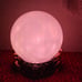 LIGHTED WITCH FORTUNE TELLER GLOBE HALLOWEEN DISPLAY PROP - TALKS MULTICOLOR