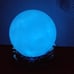 LIGHTED WITCH FORTUNE TELLER GLOBE HALLOWEEN DISPLAY PROP - TALKS MULTICOLOR