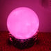 LIGHTED WITCH FORTUNE TELLER GLOBE HALLOWEEN DISPLAY PROP - TALKS MULTICOLOR