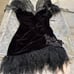 Playboy Hef's Naughty Angel Costume Womens XS Dark Sexy Halloween