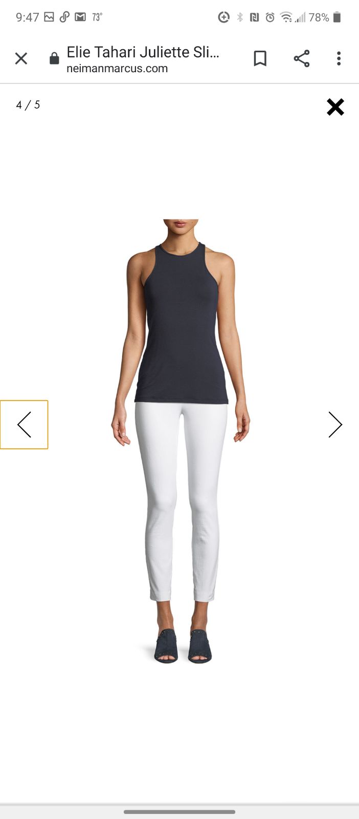 Elie Tahari white dress pants size 2 new