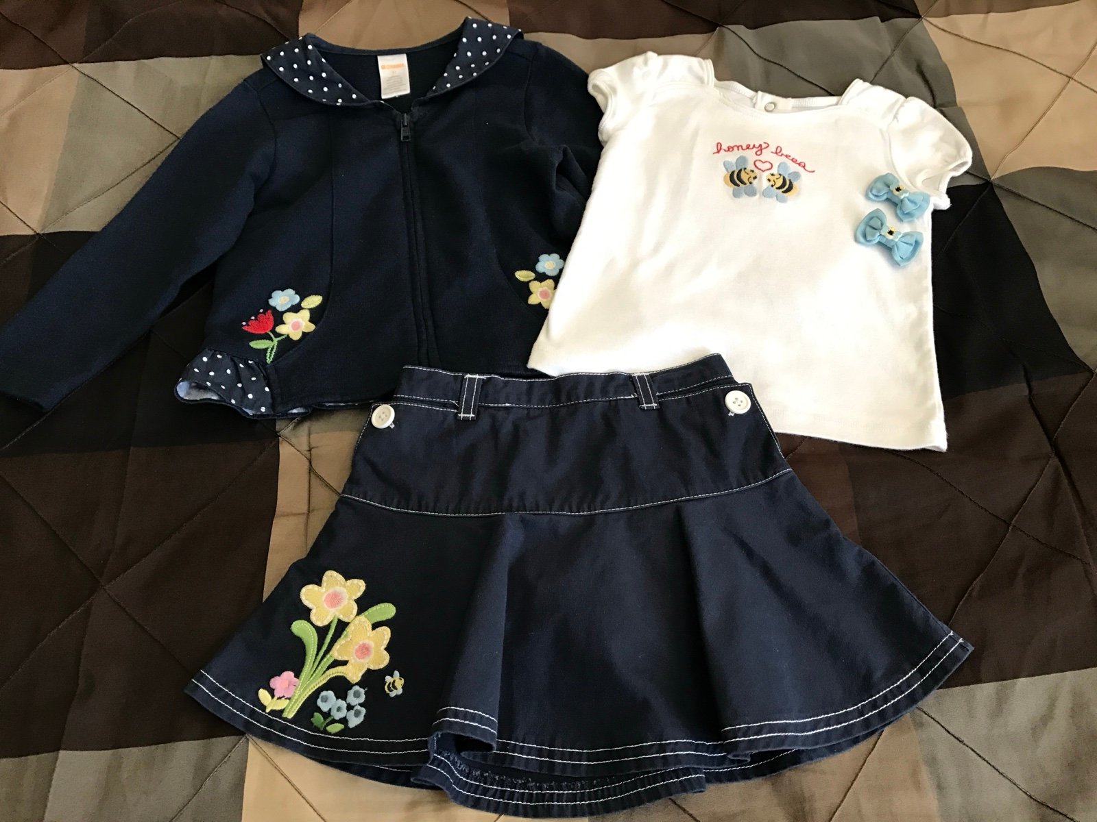 Gymboree girls mathing outfit