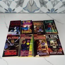 rl stine book lot