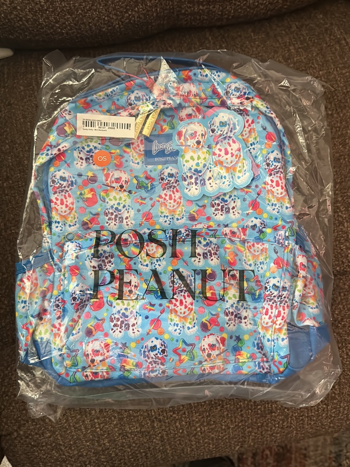 Posh Peanut spotty dotty mini backpack