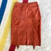 Tamara Mellon 895 suede fringe skirt