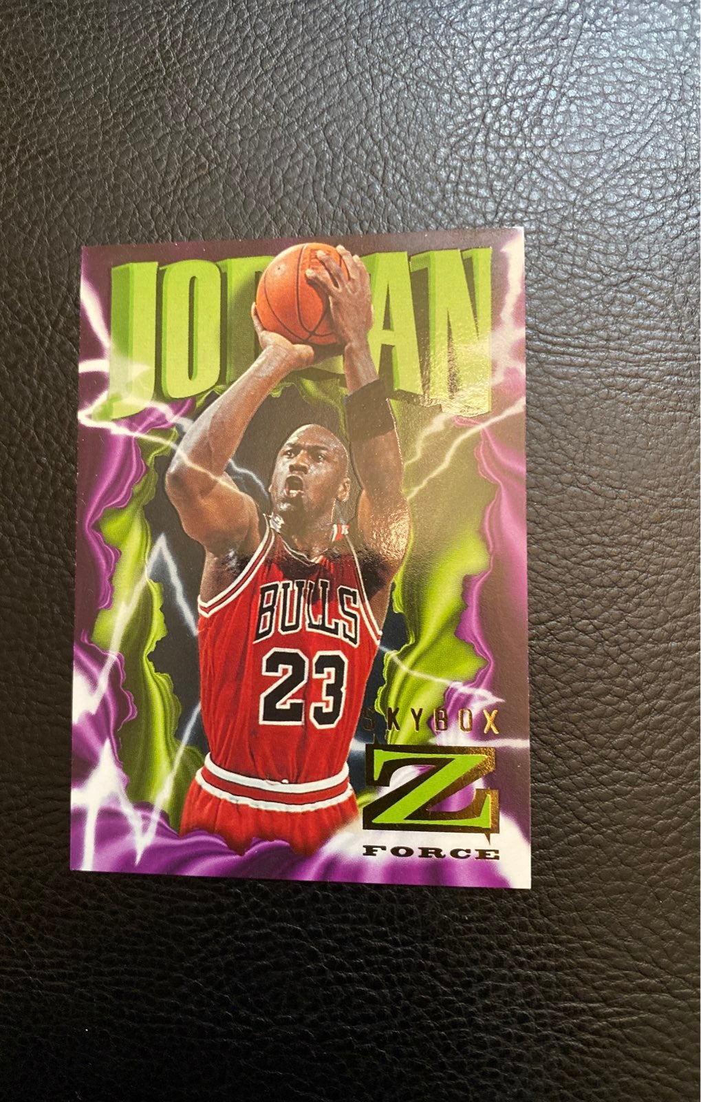 Michael Jordan Skybox ZForce Card