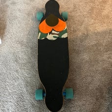 Bustin fiberlam longboard complete