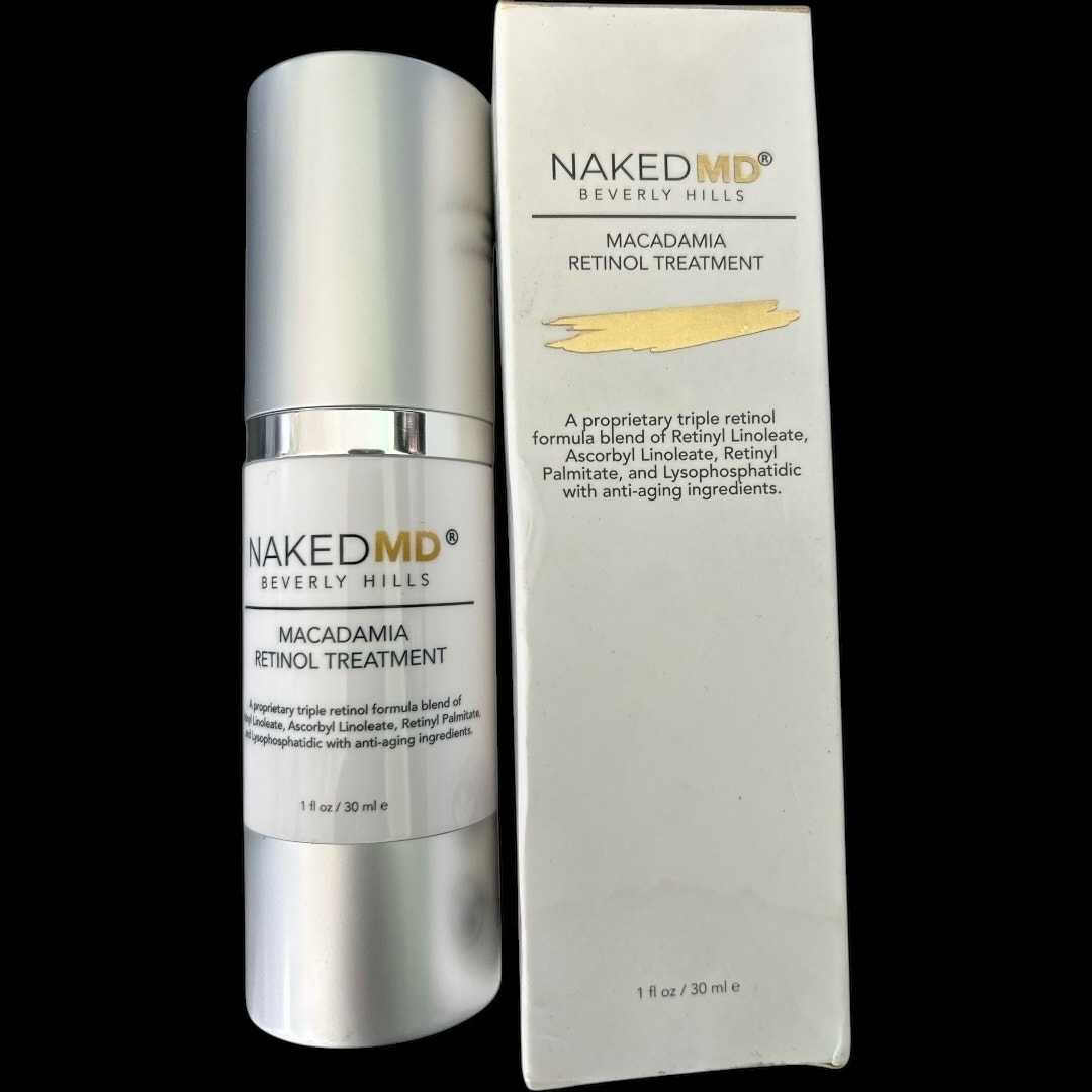 nakedMD Beverly Hills Macadamia Retinol Treatment 1.0 oz NEW