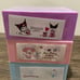 Kuromi, Melody & Cinnamoroll Stackable Storage Drawers NEW