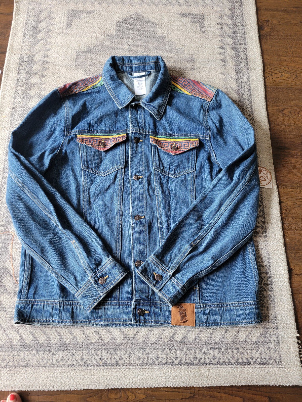 NWT Disney Hercules 25th anniversary woman's Jean jacket