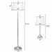 3 pc Floor Lamp and Table Lamps Set 2 table lamps and 1 floor lamp L2