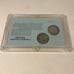 1892, 1893 50C Columbian Exposition Commemorative Silver Half Dollars in Holder