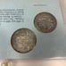 1892, 1893 50C Columbian Exposition Commemorative Silver Half Dollars in Holder