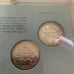 1892, 1893 50C Columbian Exposition Commemorative Silver Half Dollars in Holder