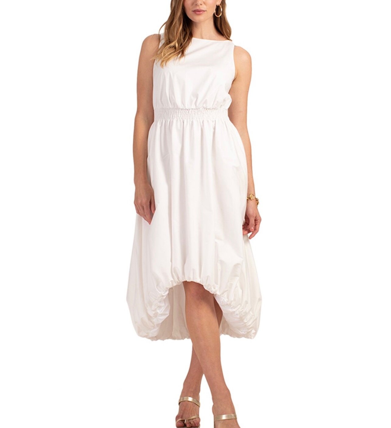 Trina Turk High Low Bubble Hem Dress size XS
