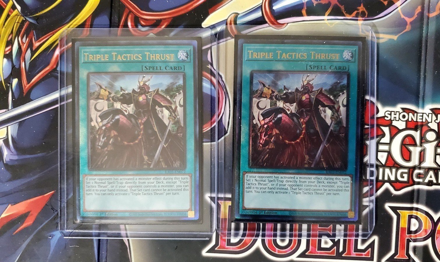 Triple Tactics Thrust ×2 (PUR)