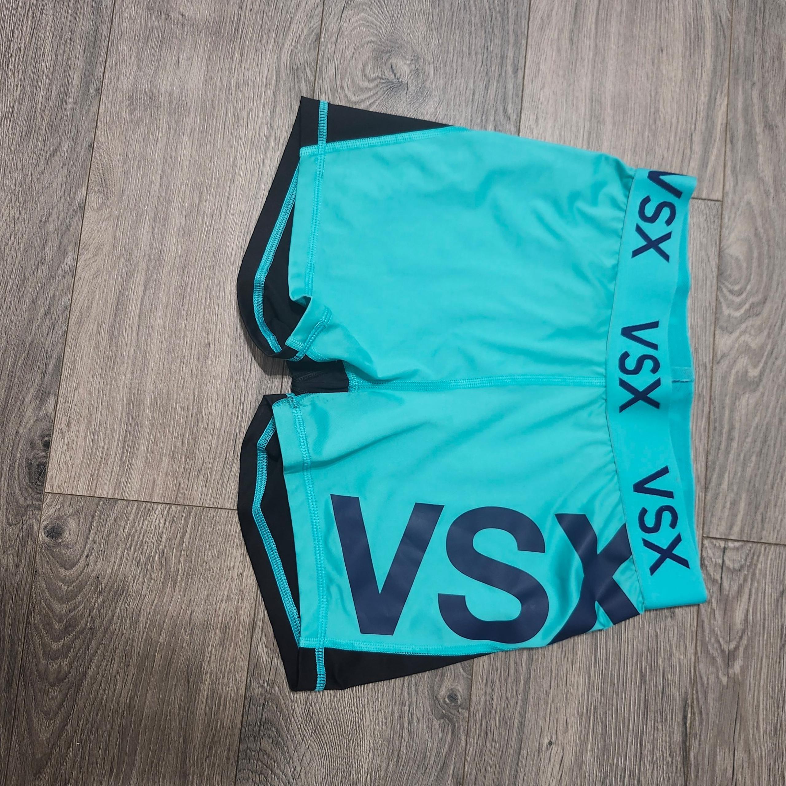 VSX Teal and Black Athletic Shorts