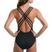 La Blanca Black Island Goddess Multi-Strap Cross-Back One Piece