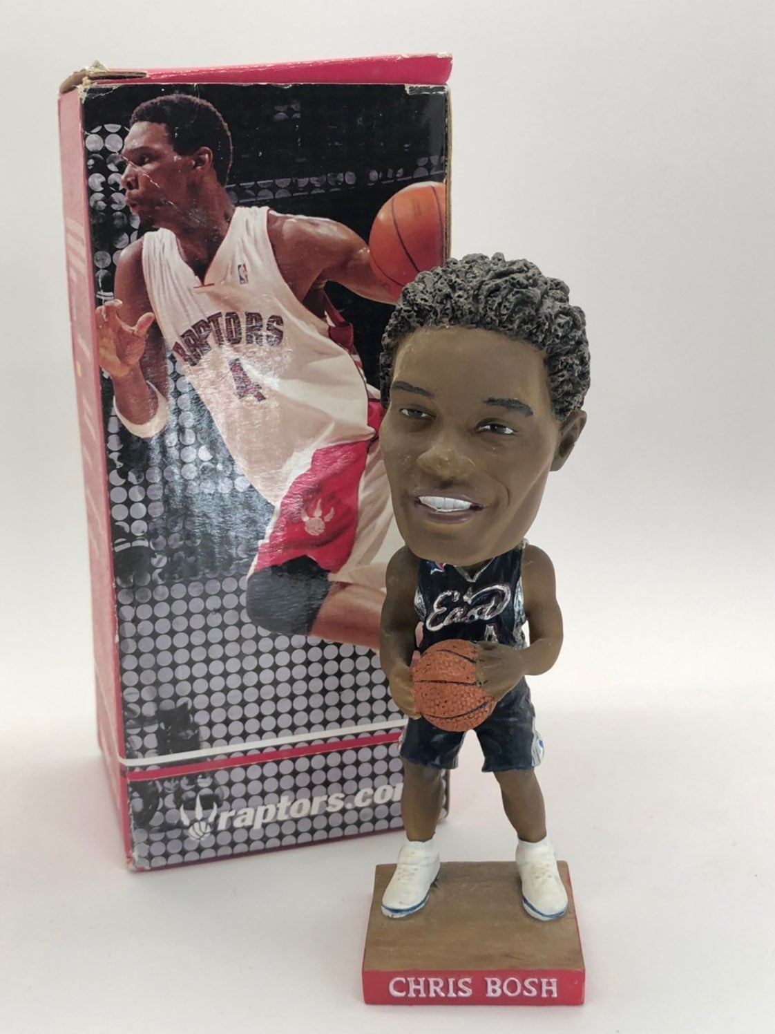 Chris bosh toronto raptors bobblehead MIAMI HEAT SGA MINI BOBBLEHEAD ORIG BOX