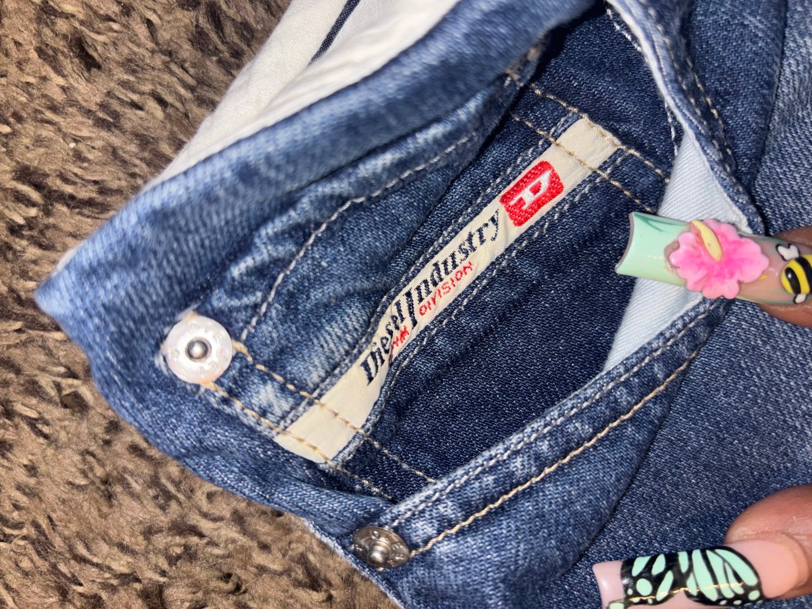 Diesel midi skirt