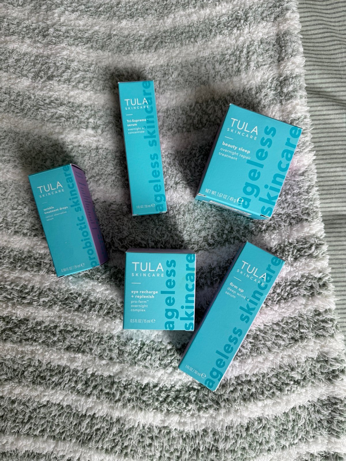 Tula Skincare Anti-aging line