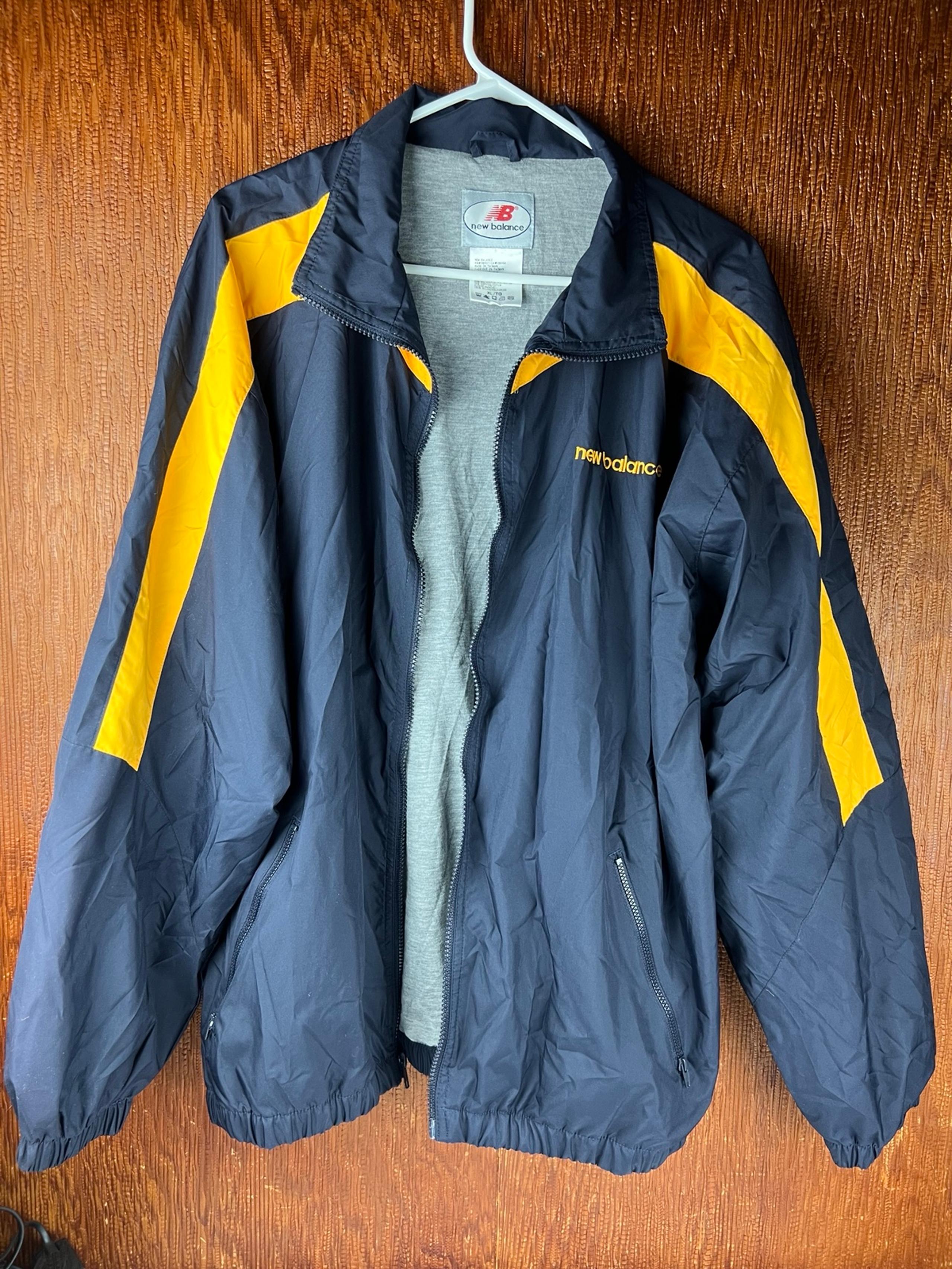 New Balance wind breaker XL vintage full zip