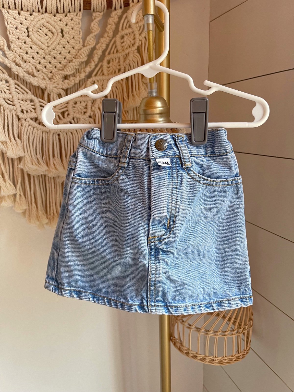 Vintage Baby GUESS Denim Skirt
