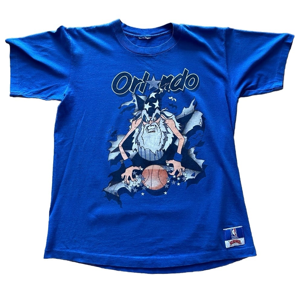 Vintage 90s NUTMEG Orlando Magic Breakthrough Double Sided Tee