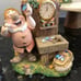 Retired Walt vintage Disney World 4 pc. seven dwarfs desk set