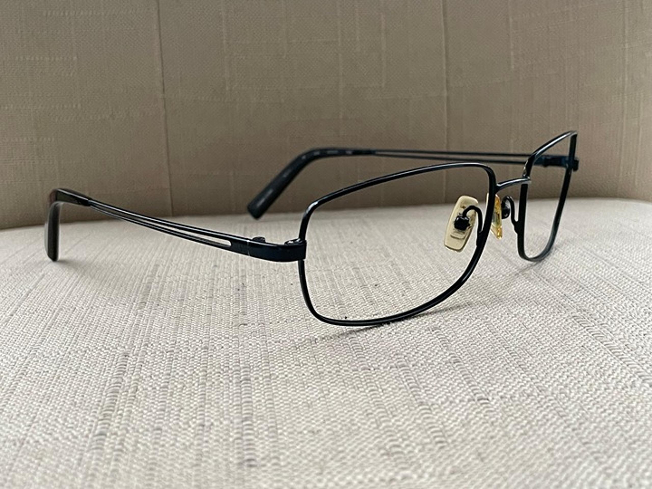 Nautica Men Eyeglasses Frame Black Tone Metal Glasses Frame 57[]17 135