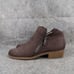 Universal Thread Shoes Womens 9 Booties Fashion Lifestyle Perforated Double Zip