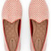 Birdies The Heron Flats Chevron in Fiesta Salmon Color NIB Size 7.5