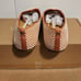 Birdies The Heron Flats Chevron in Fiesta Salmon Color NIB Size 7.5