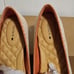 Birdies The Heron Flats Chevron in Fiesta Salmon Color NIB Size 7.5