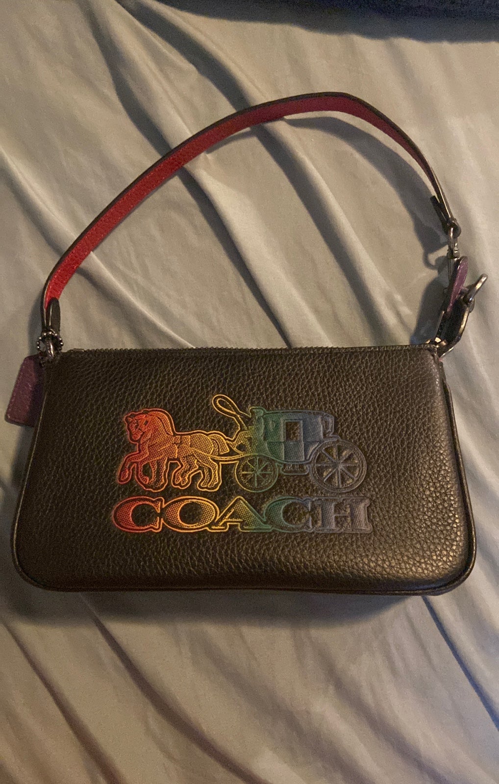 NWT coach clearance pride purse