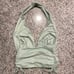 green halter top