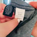 J CREW Blue Denim Jeans Long Sleeve Henley Button Front Tunic Mini Dress 8