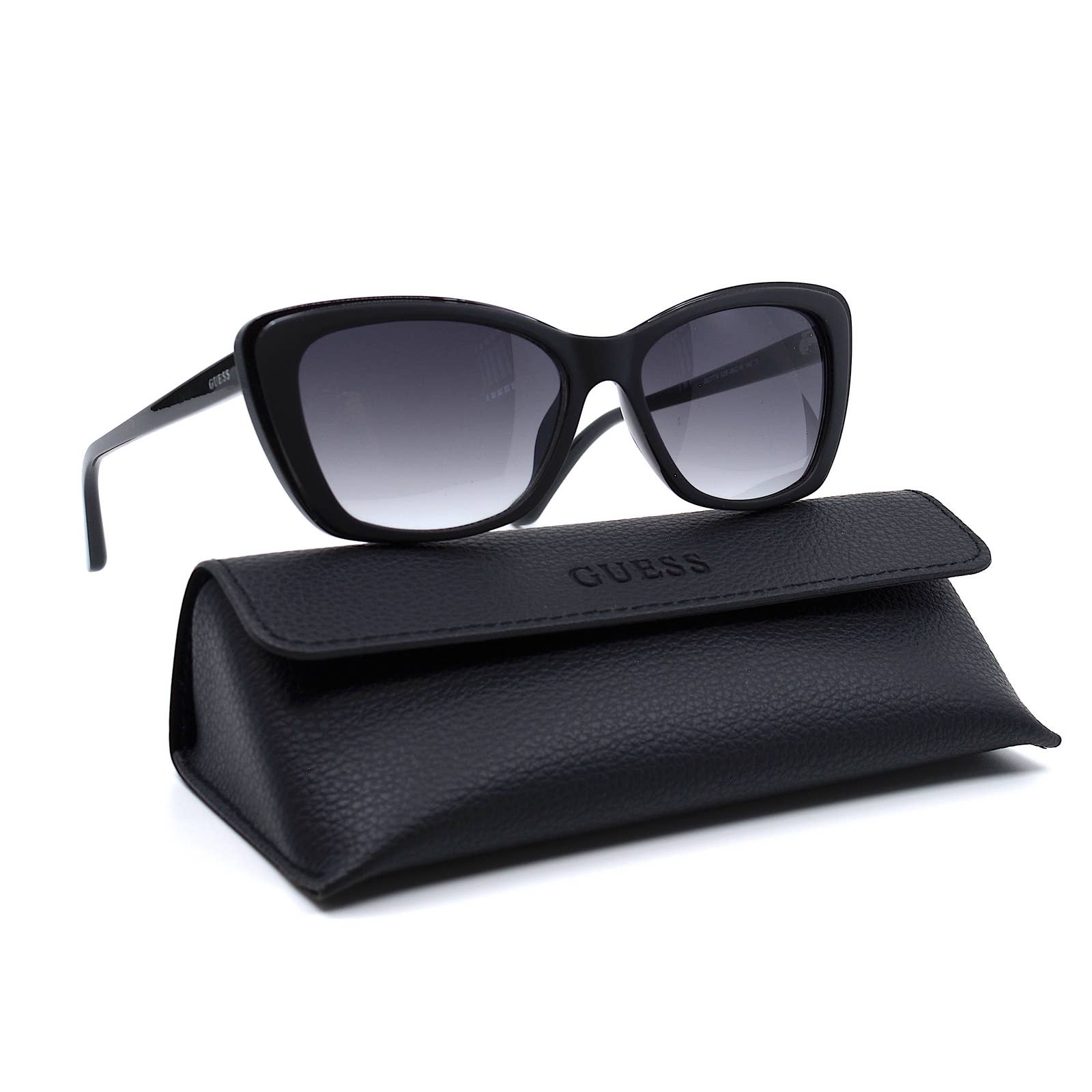 NEW GUESS GU7774/S 02B BLACK GREY LENS AUTHENTIC SUNGLASSES