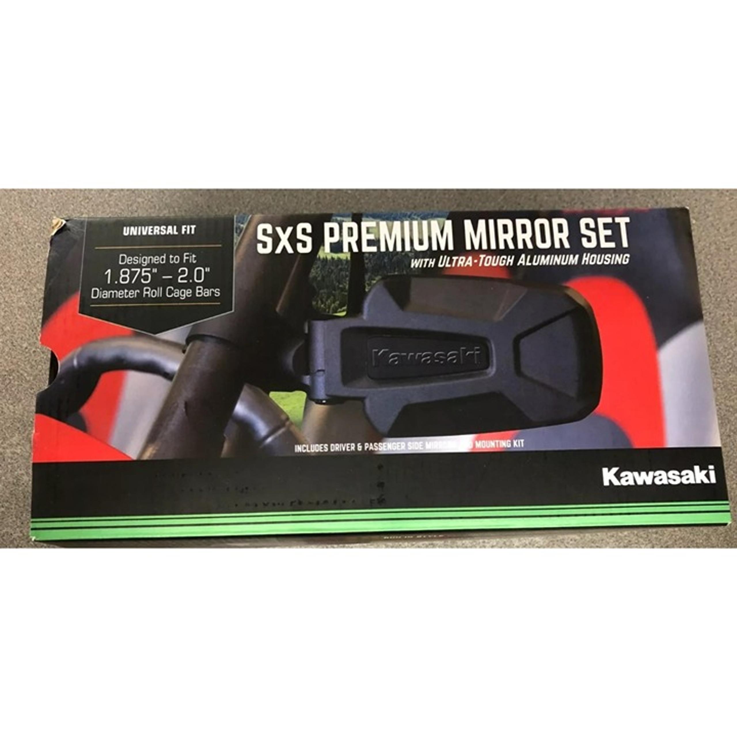 Kawasaki Genuine OEM Premium Side Mirrors 99994-0856 Mule Pro FX FXR FXT New Box