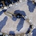 VTG 1950s Black Glass Beaded Necklace