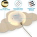 Cloud Light Floating Cloud Wall Lamp